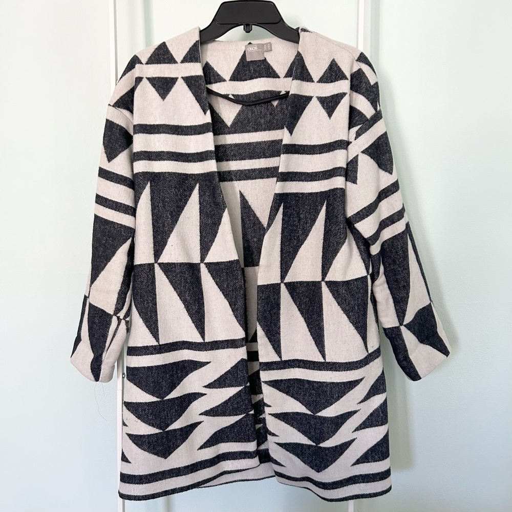 ASOS Geometric Pattern Coatigan